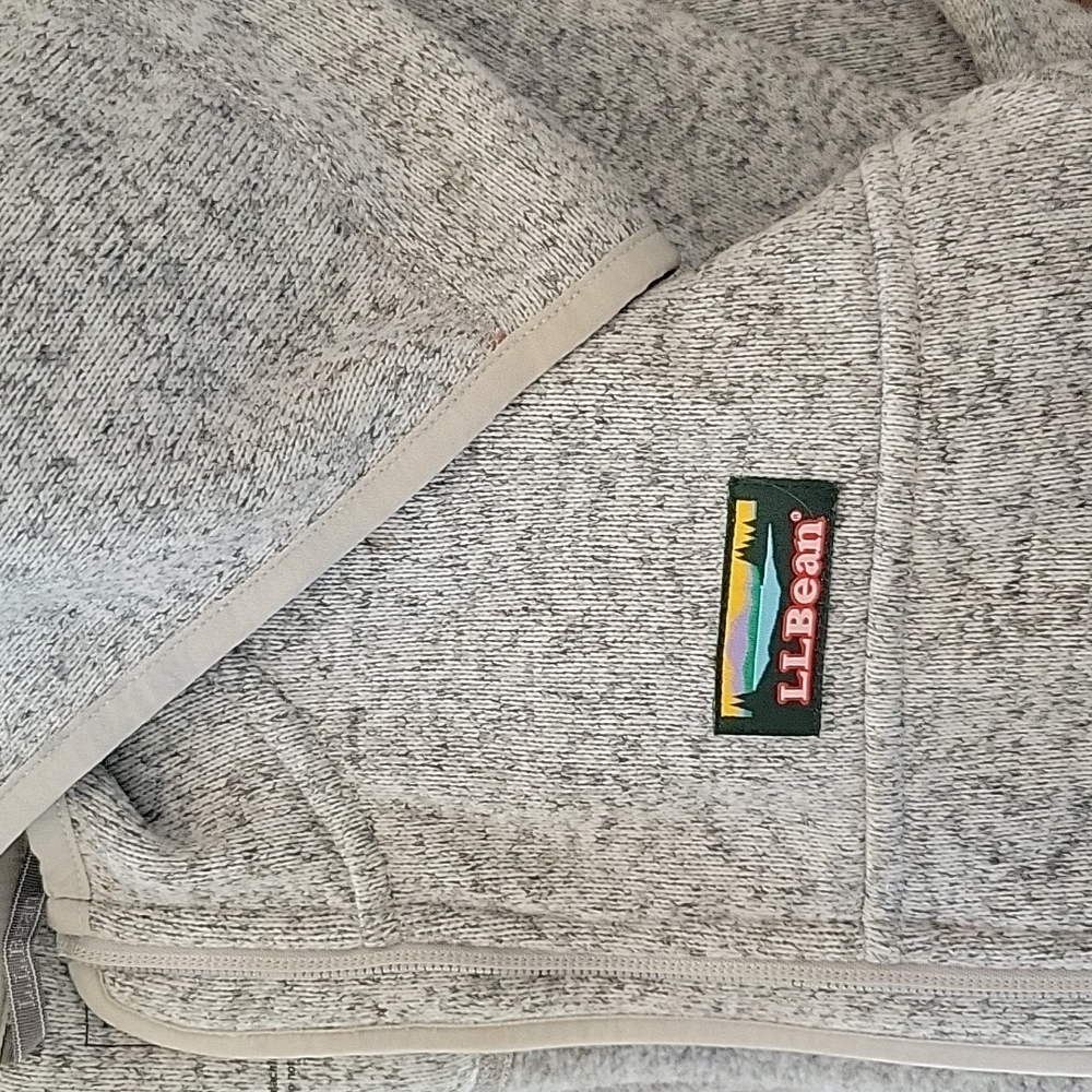 LL Bean zip up hoodie